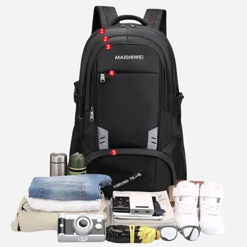 Sac à dos de voyage 80L