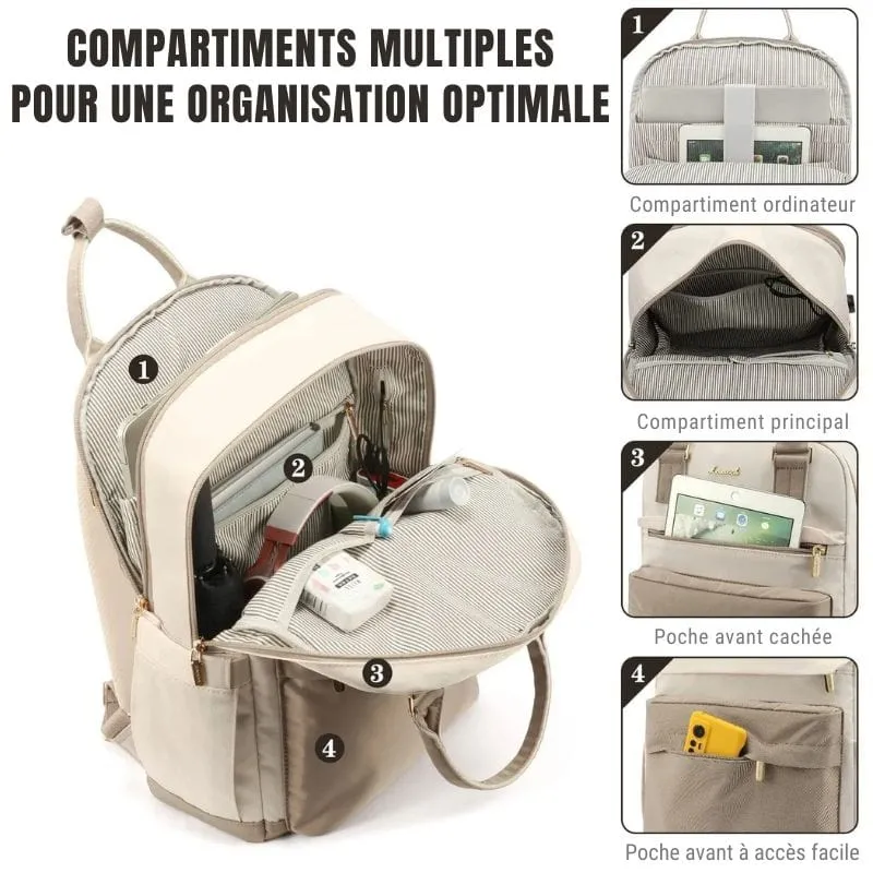 Sac à dos de voyage femme usb