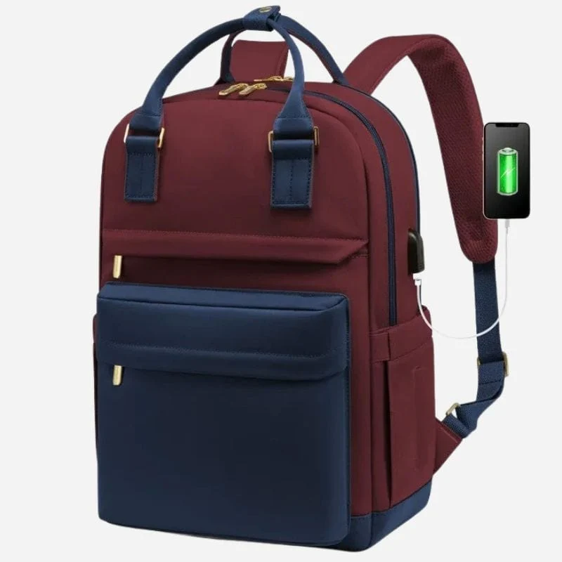 Sac à dos de voyage femme usb