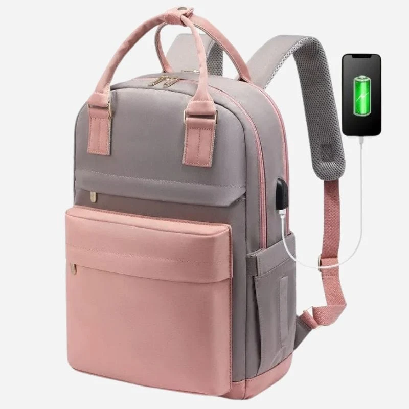 Sac à dos de voyage femme usb