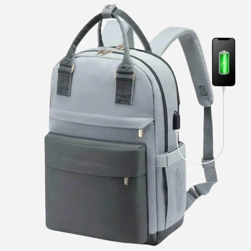 Sac à dos de voyage femme usb
