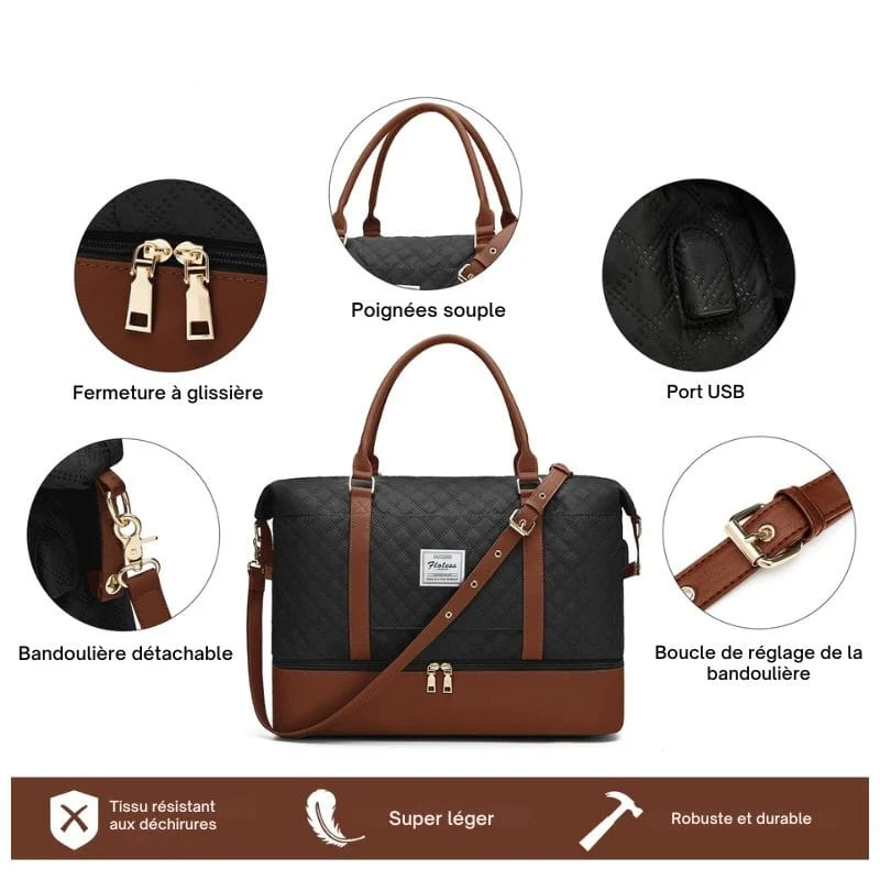 Sac de voyage femme pratique