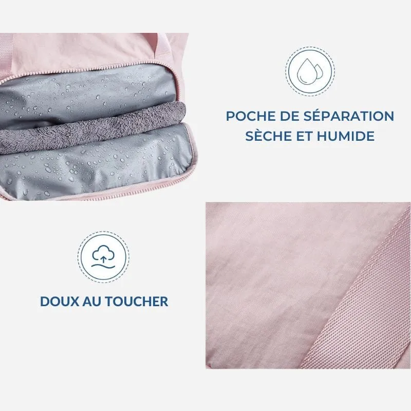Sac de voyage femme rose
