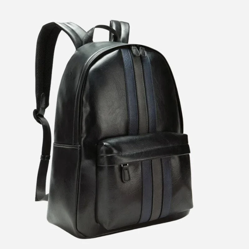Sac à dos voyage femme noir cuir