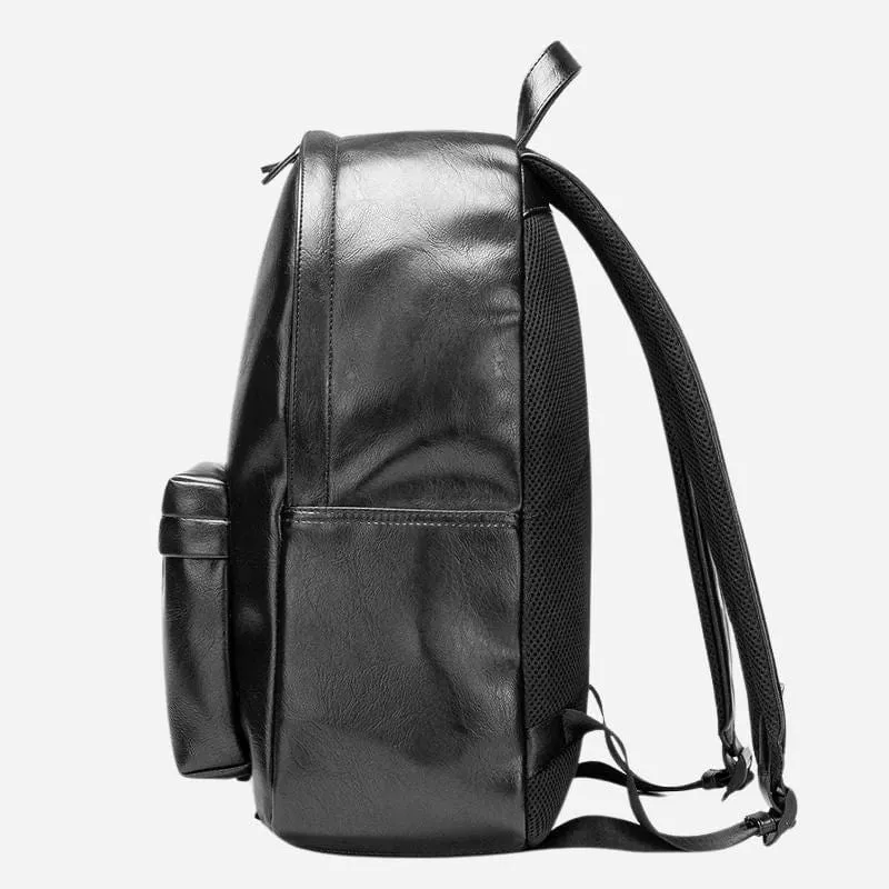 Sac à dos voyage femme noir cuir