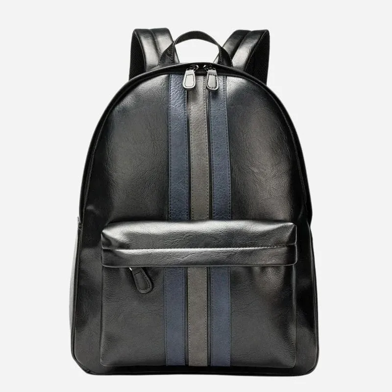 Sac à dos voyage femme noir cuir
