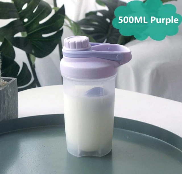 500/700ML High Quality Drinkware Sport Leakproof Protein Shaker Bottle Sports Whey Protein Gym Mixer Water Bottle