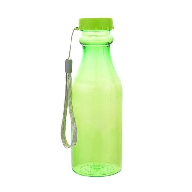 550ml Sports Plastic Bottles For Water Unbreakable Water Bottle For Children Leak-Proof Protable For Yoga Gym Fitness Shaker