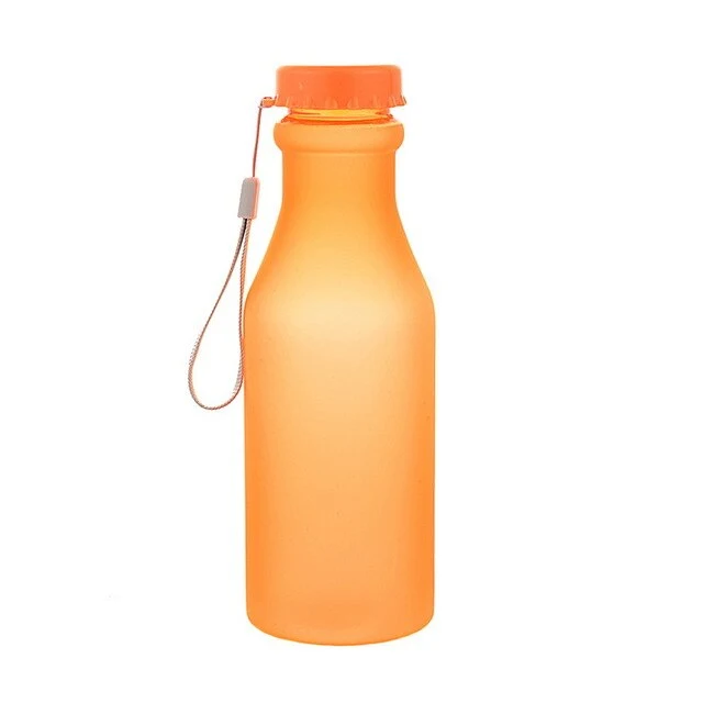 550ml Sports Plastic Bottles For Water Unbreakable Water Bottle For Children Leak-Proof Protable For Yoga Gym Fitness Shaker