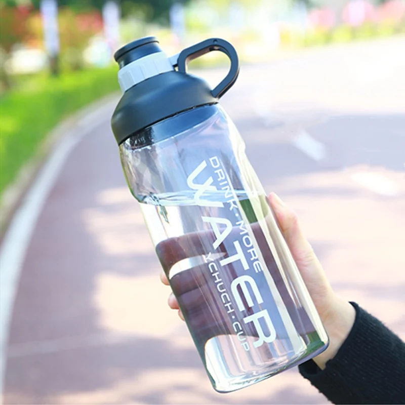 2000ml Large Capacity Water Bottle Bpa Free Gym Fitness Kettle Outdoor Camping Picnic Bicycle Cycling Climbing Shaker Bottles