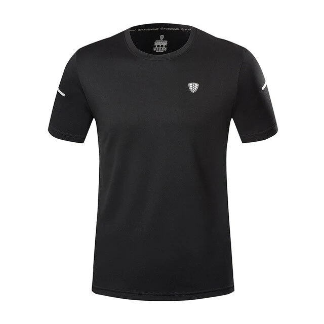 Casual Short Sleeve T-Shirt Quick Drying Tee Tops Fitness Running Cycling Clothes Gym Apparel Camping Men\'s Sportswear