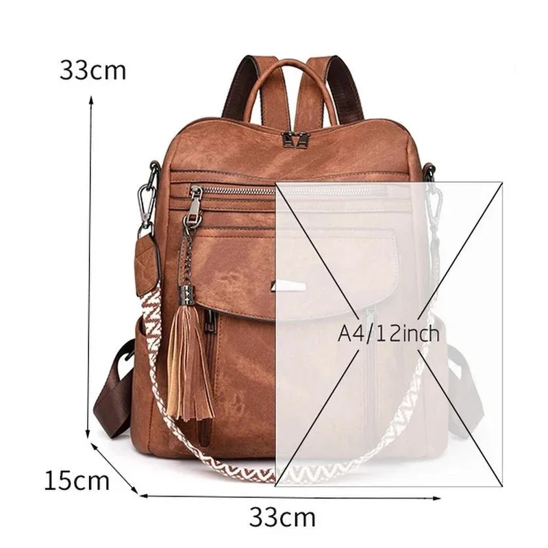 Sac à dos femme brossé mat - Séraphine