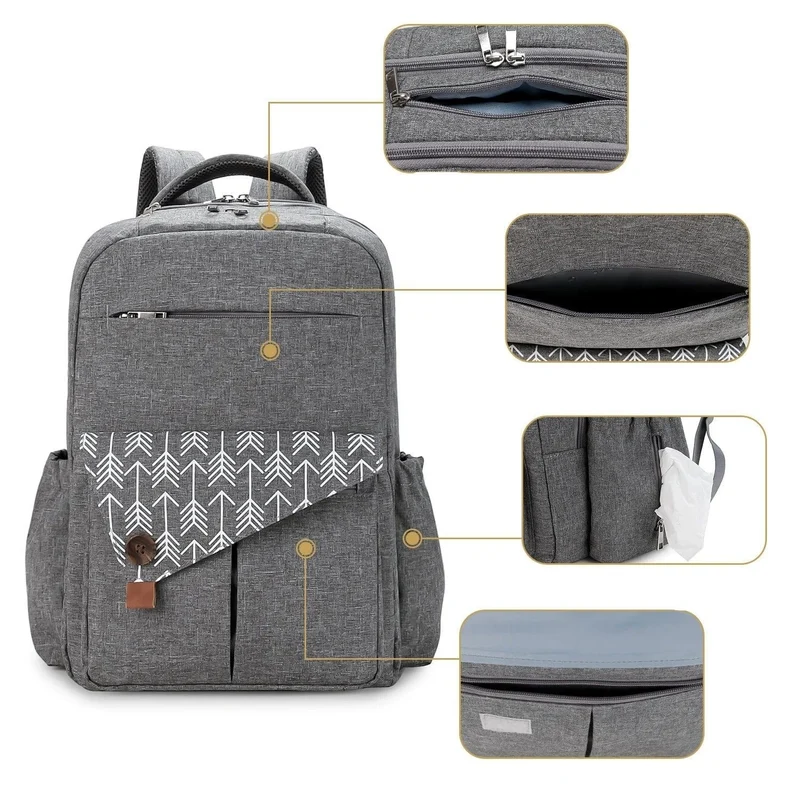 Sac à langer accroche poussette