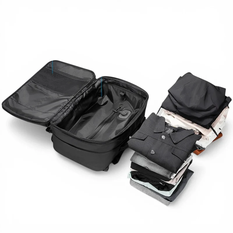 Sac à dos de voyage antivol à compression sous vide - Kings travel pack