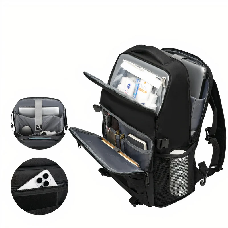 Sac à dos de voyage avec compartiment isotherme