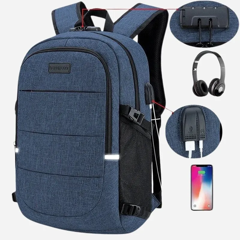 Sac à dos de voyage avec recharge usb