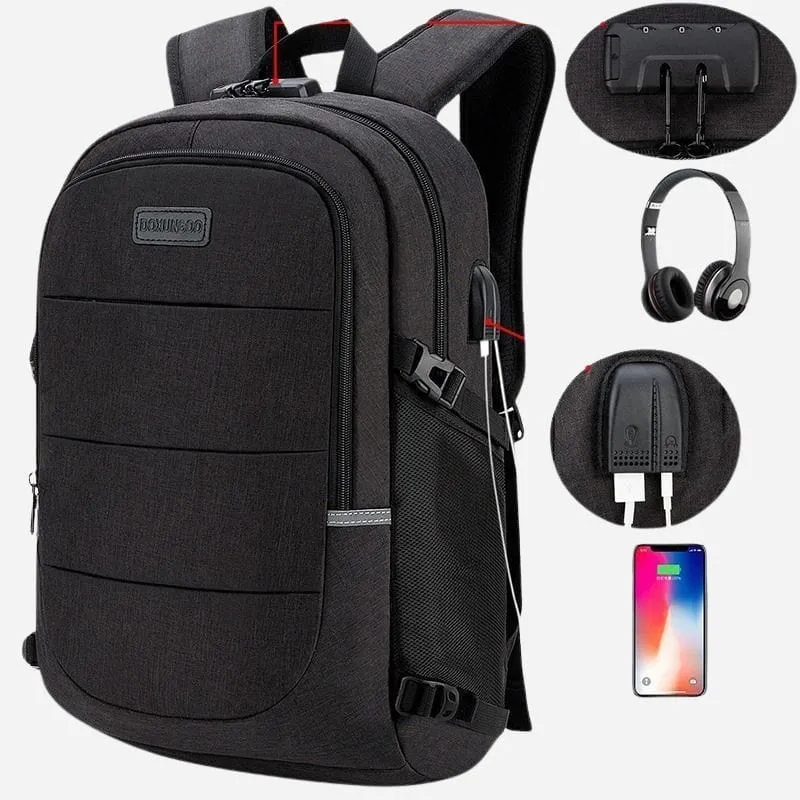 Sac à dos de voyage avec recharge usb