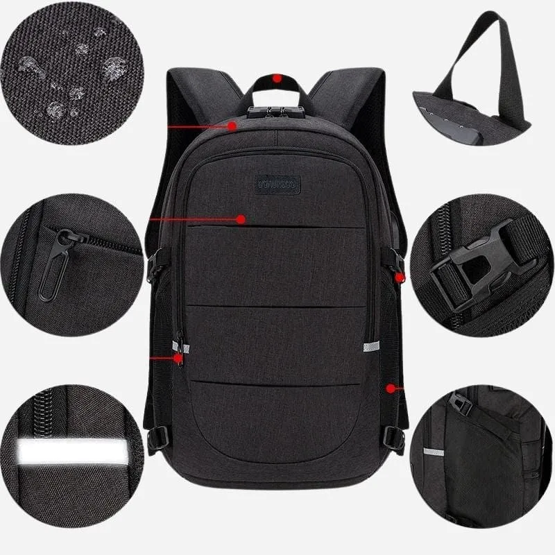 Sac à dos de voyage avec recharge usb