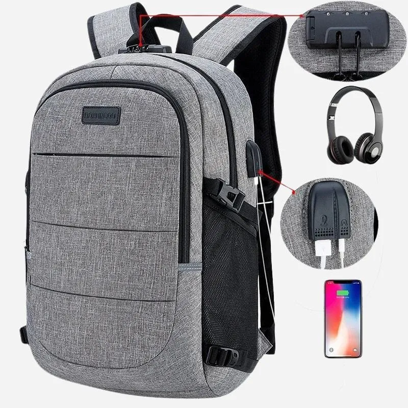 Sac à dos de voyage avec recharge usb