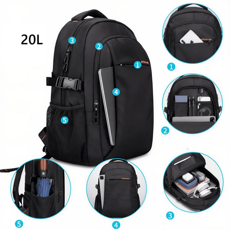 Sac à dos ergonomique d'école - Style HK