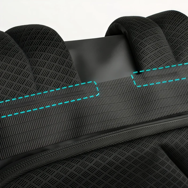 Sac à dos roll top noir pc 15,6 pouces