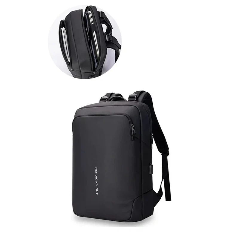 Sac à dos noir élégant pour ordinateur