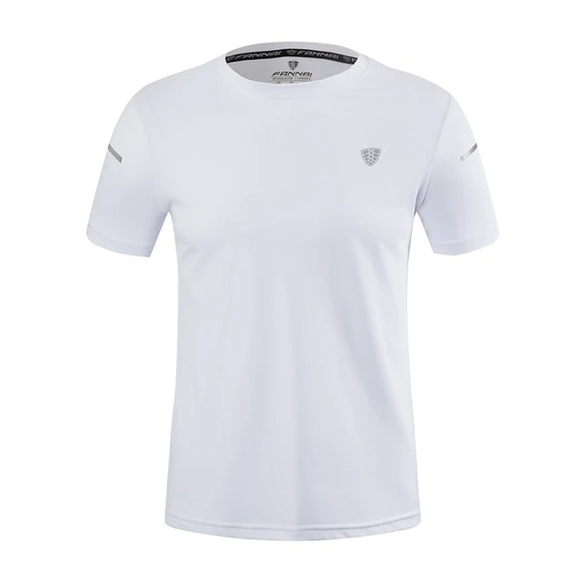 Short Sleeve T-Shirt Casual Quick Drying Tee Tops Fitness Running Cycling Camping Clothes Gym Apparel Men\'s Sportswear