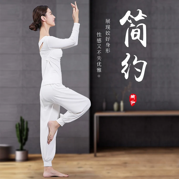 Women Running Jogging Gym Workout Clothing Fitness Training Yoga Sport T-shirt + Pants Suit Dance Racing Apparel Yoga