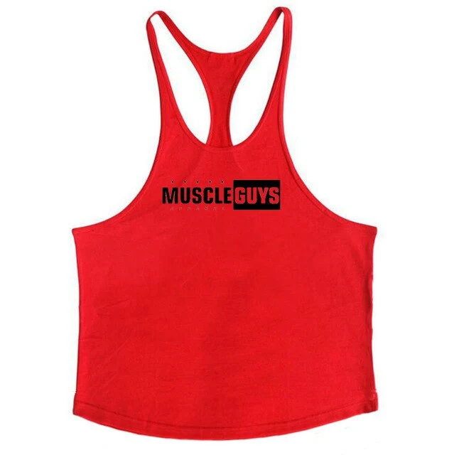 Muscle guys apparel bodybuilding Clothing tank tops fitness tank mens gyms vest cotton sleeveless shirt regatas masculino
