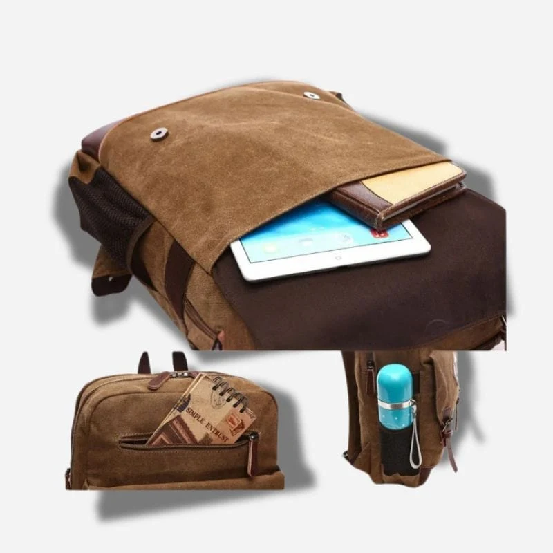 Sac à dos voyage femme vintage 20l