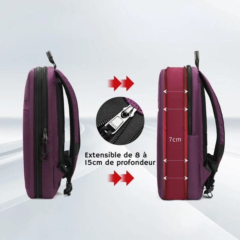 Sac à dos ordinateur femme 16 pouces