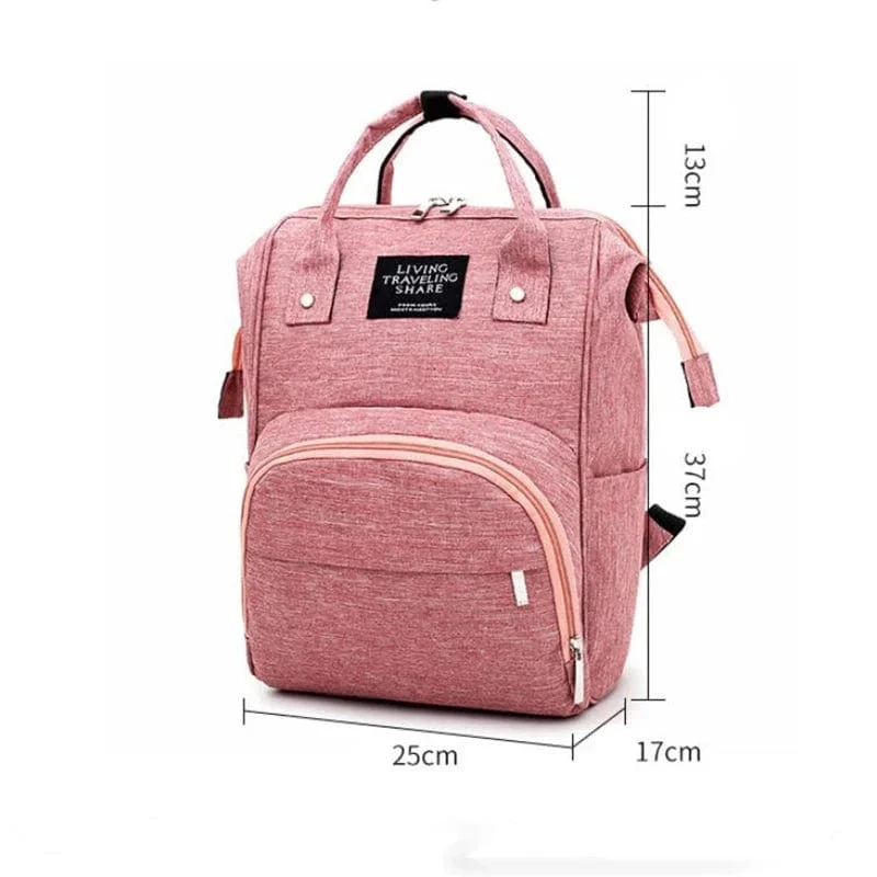 Sac à dos à langer imperméable