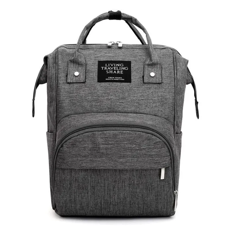 Sac à dos à langer imperméable