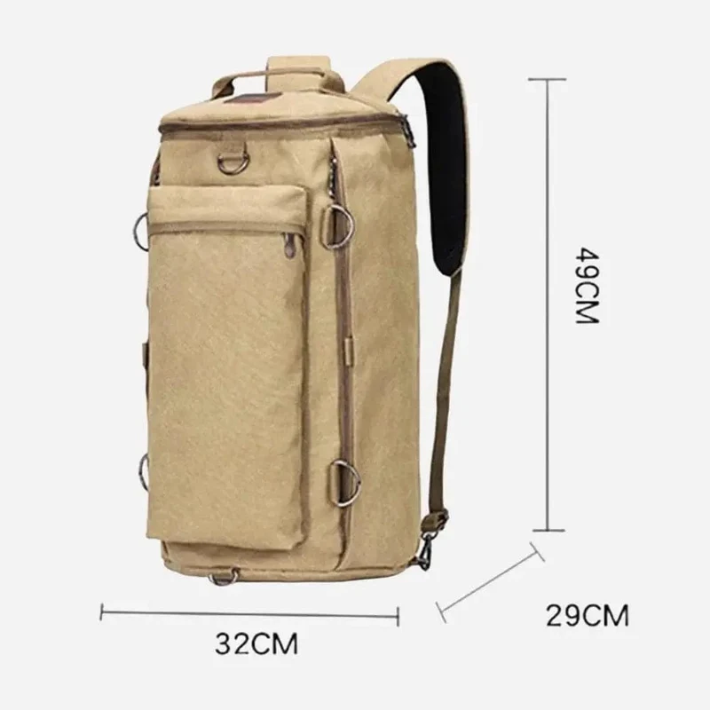 Sac à dos de voyage vintage 35L