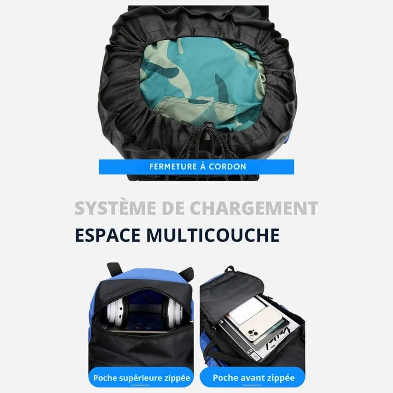 Sac à dos voyage 90L