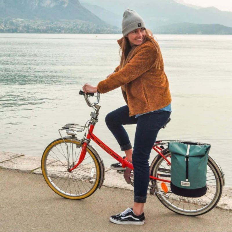 Sac à dos Annecy Roll-top 10 à 15L imperméable Sacoche Vélo - Mero Mero