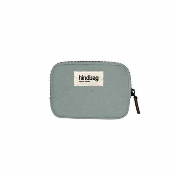 Porte-monnaie compact Lili coton bio - Hindbag