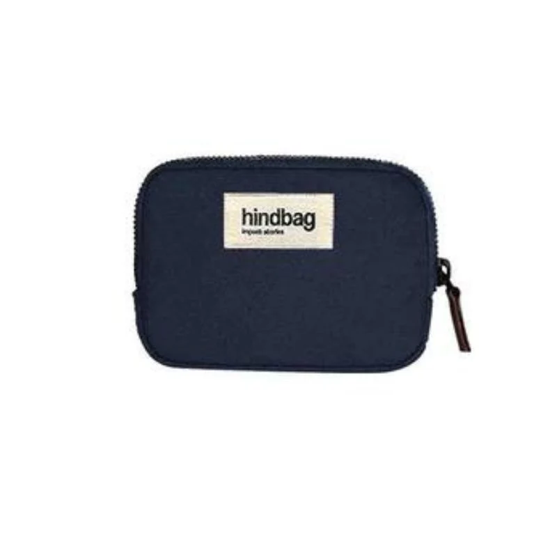 Porte-monnaie compact Lili coton bio - Hindbag