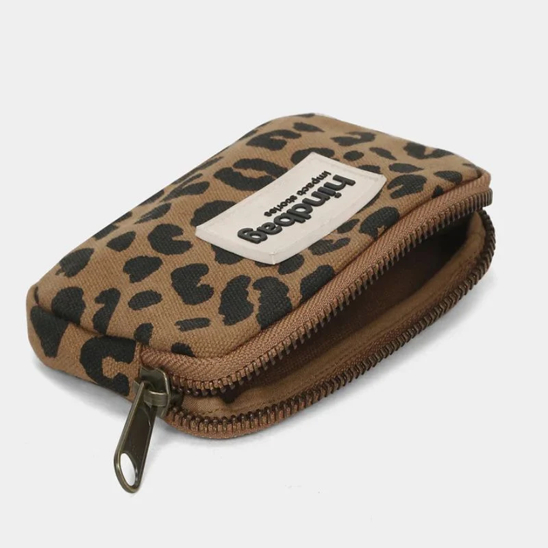 Porte-monnaie compact Lili coton bio - Hindbag
