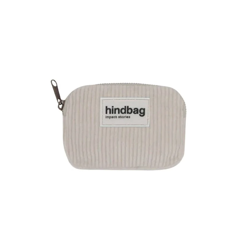 Porte-monnaie compact Lili coton bio - Hindbag
