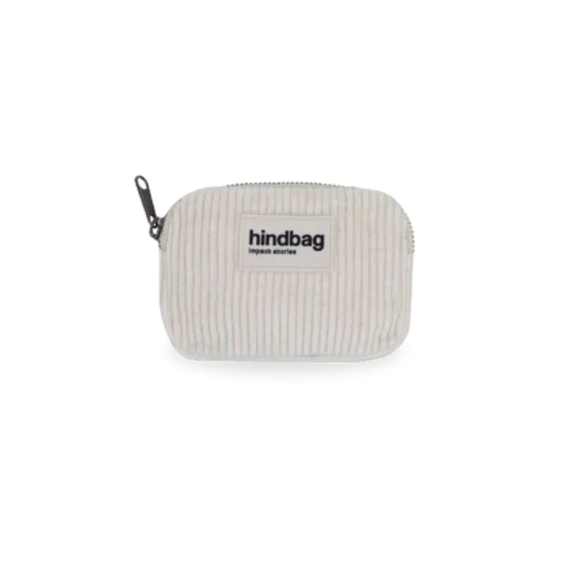 Porte-monnaie compact Lili coton bio - Hindbag