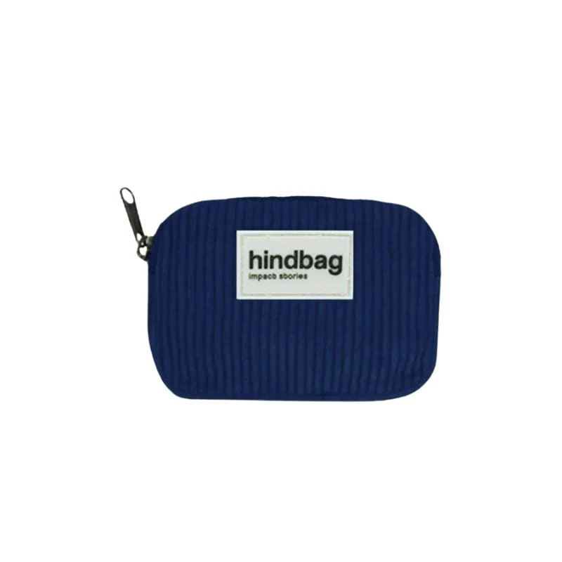 Porte-monnaie compact Lili coton bio - Hindbag