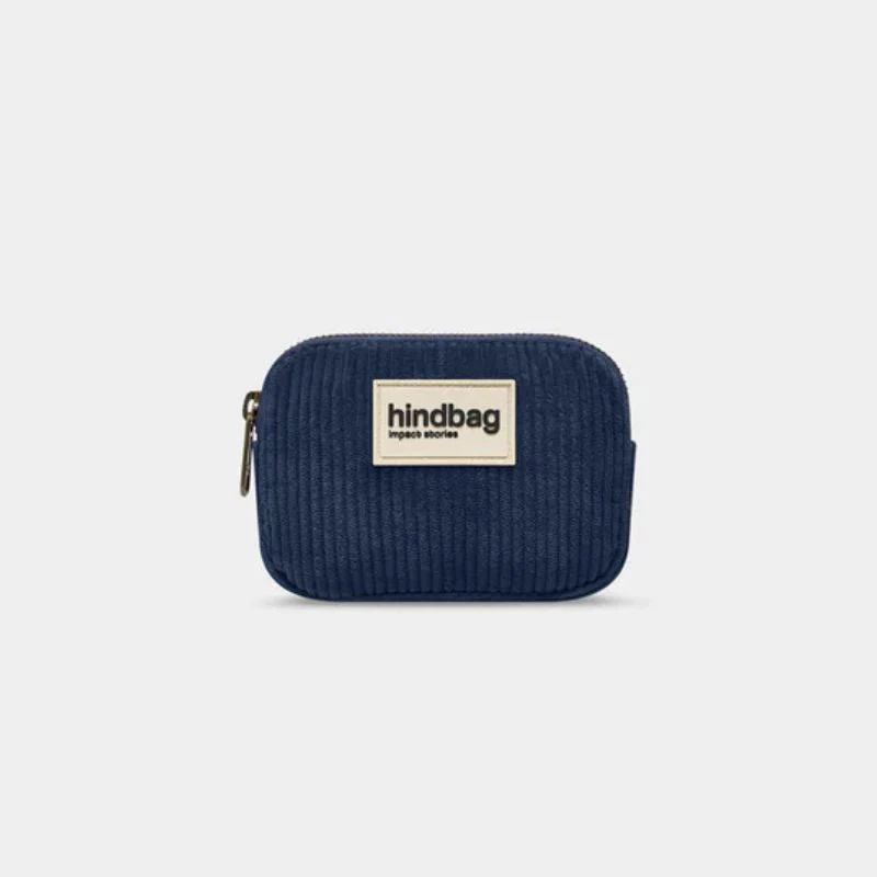 Porte-monnaie compact Lili coton bio - Hindbag