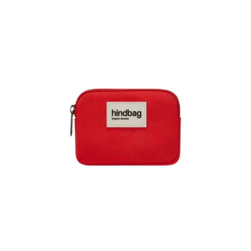 Porte-monnaie compact Lili coton bio - Hindbag