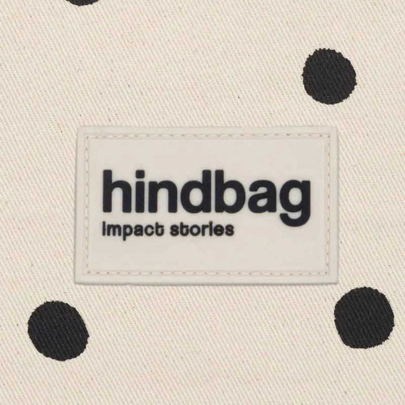 Porte-monnaie compact Lili coton bio - Hindbag