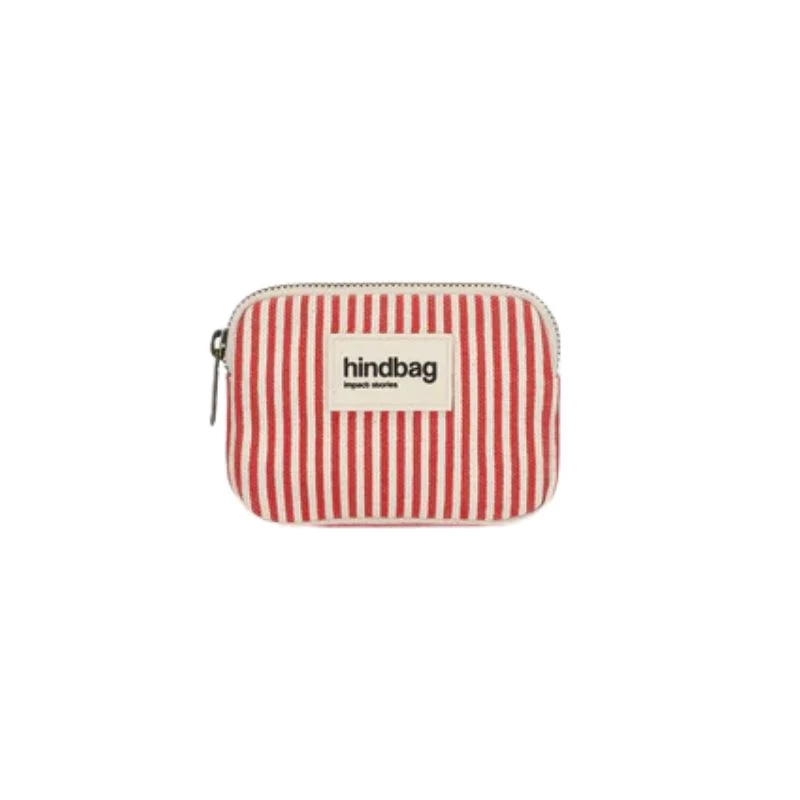 Porte-monnaie compact Lili coton bio - Hindbag