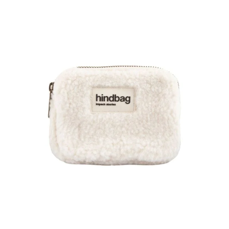 Porte-monnaie compact Lili coton bio - Hindbag