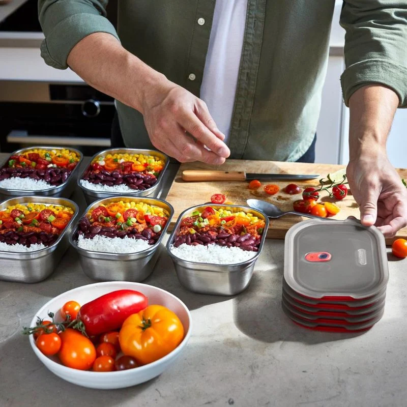 Lunch Box inox étanche micro-ondes 600 ml / 900 ml / 1.2 L - Black & Blum