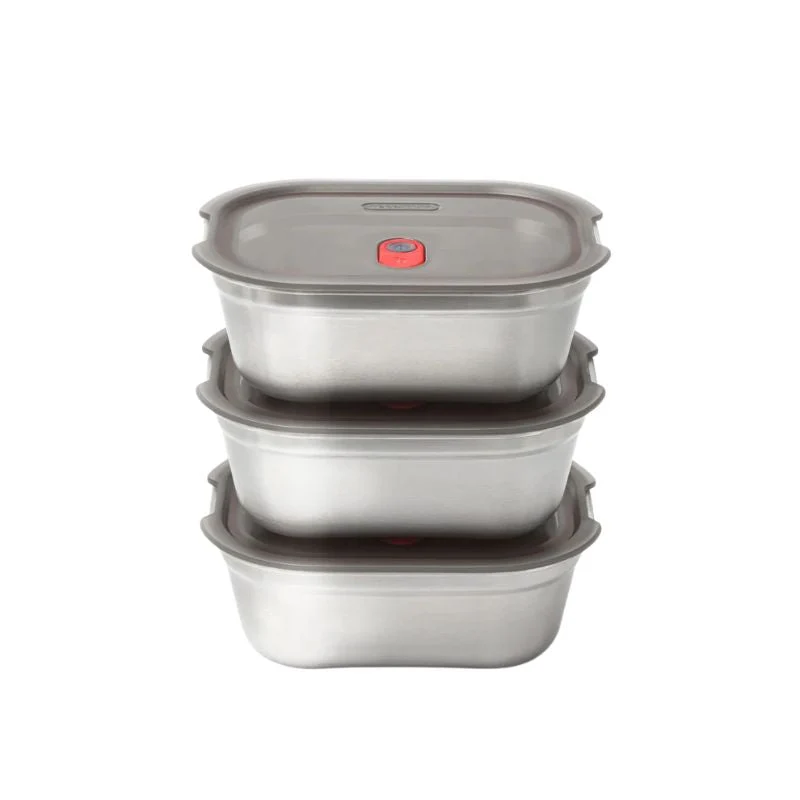 Lunch Box inox étanche micro-ondes 600 ml / 900 ml / 1.2 L - Black & Blum