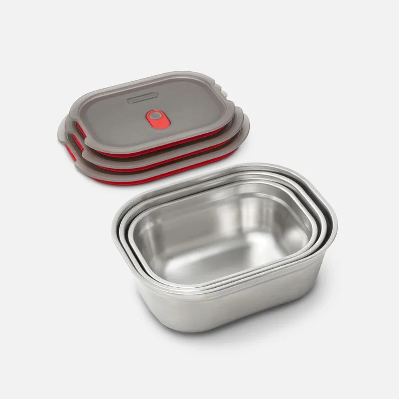 Lunch Box inox étanche micro-ondes 600 ml / 900 ml / 1.2 L - Black & Blum